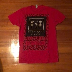 Red Twenty One Pilots Shirt